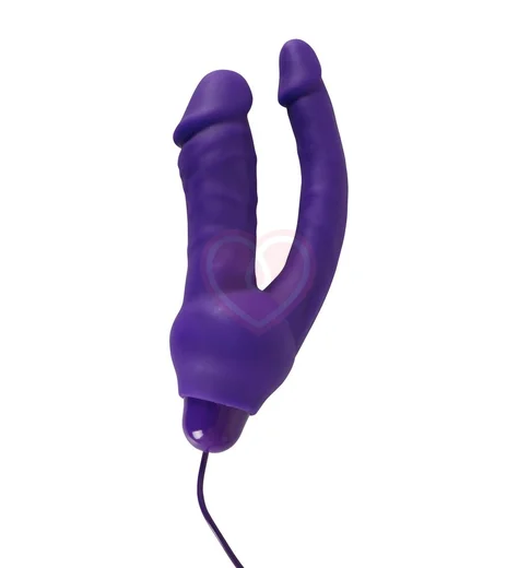 Вибратор анально-вагинальный Double Pleasure Vibe фиолетовый фото 1