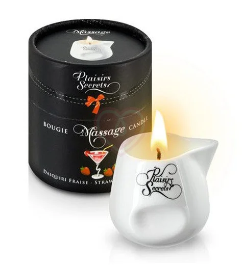 Свеча с массажным маслом Concorde Massage Candle Клубничный Дайкири 80 мл фото 1