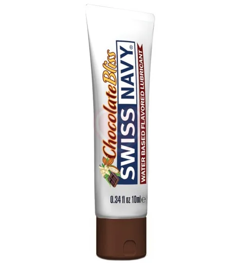 Съедобный лубрикант Swiss Navy Chocolate Bliss со вкусом Шоколада 10 мл фото 1