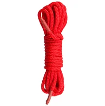 Нейлоновая верёвка Black Bondage Rope 5 м красная