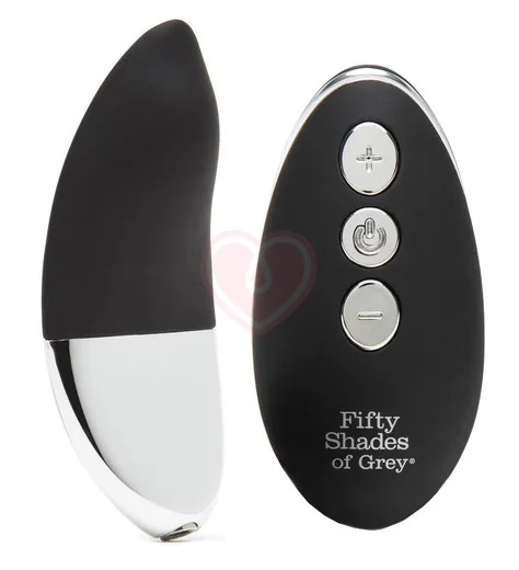Клиторальный стимулятор '50 оттенков серого' Relentless с пультом управления фото 1