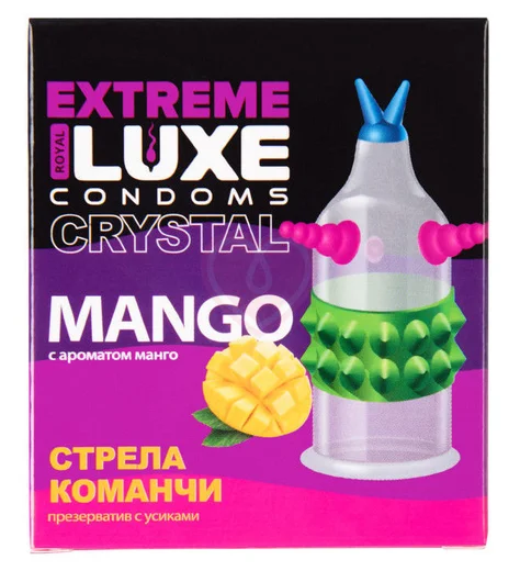 Презерватив Luxe Extreme Стрела Команчи с ароматом манго 1 шт фото 1