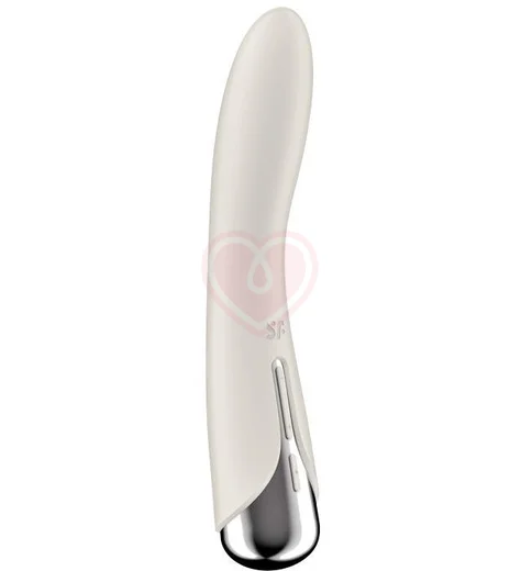 Вибратор с ротацией Satisfyer Spinning Vibe 1 бежевый фото 1