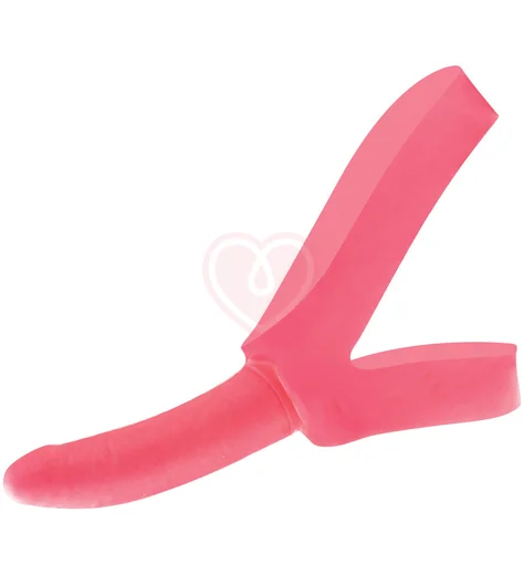 Фаллоимитатор с креплением на лицо The Original Facilitator розовый фото 1