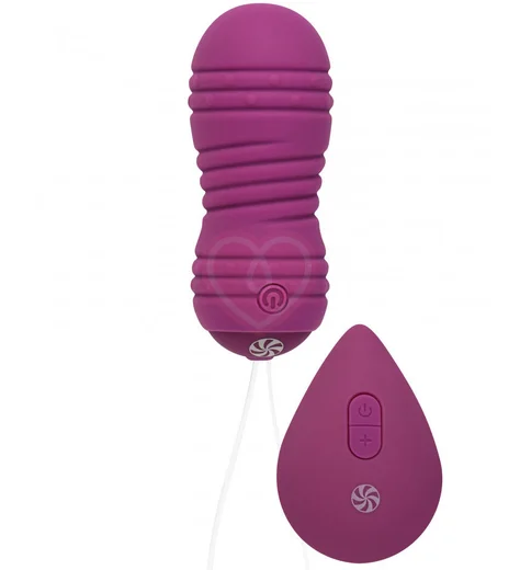 Вагинальные шарики с вибрацией и циркуляцией Take it Easy Ray фиолетовые фото 1