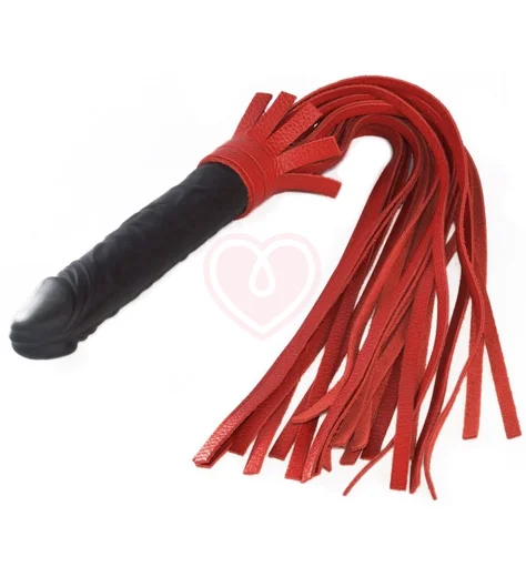 Плеть Ракета с фаллоимитатором красная фото 1