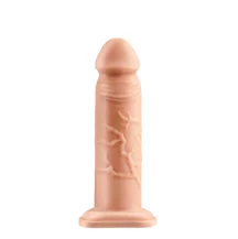 Реалистичный фаллопротез Silicone Hollow Extension 20 см телесный
