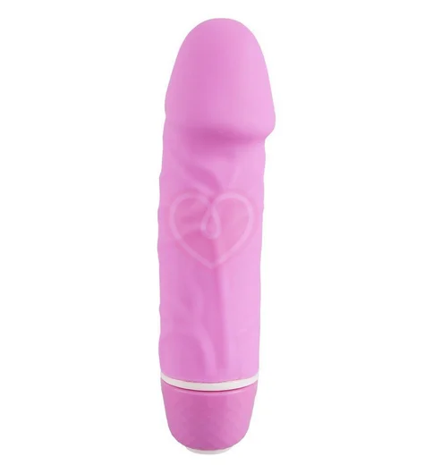 Минивибратор реалистичный Smile Mini Little Darling розовый фото 1
