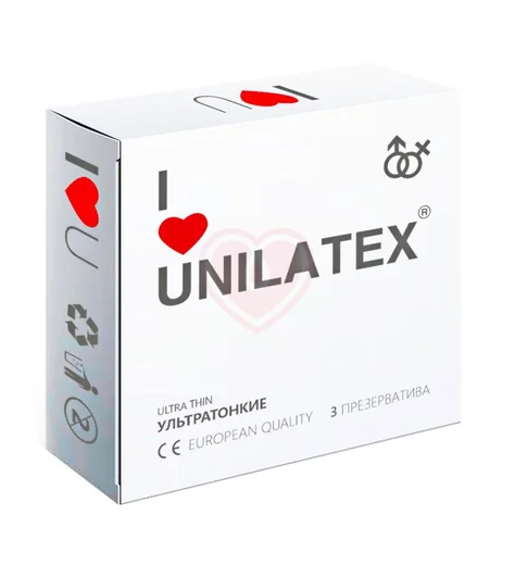 Презервативы Unilatex Natural Ultrathin ультратонкие 3 шт фото 1