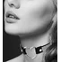Чокер с сердцем и стразами Bijoux Pour Toi чёрный фото 1