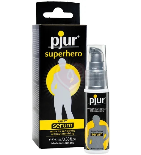 Пролонгирующая сыворотка Pjur Superhero Delay Serum 20 мл фото 1