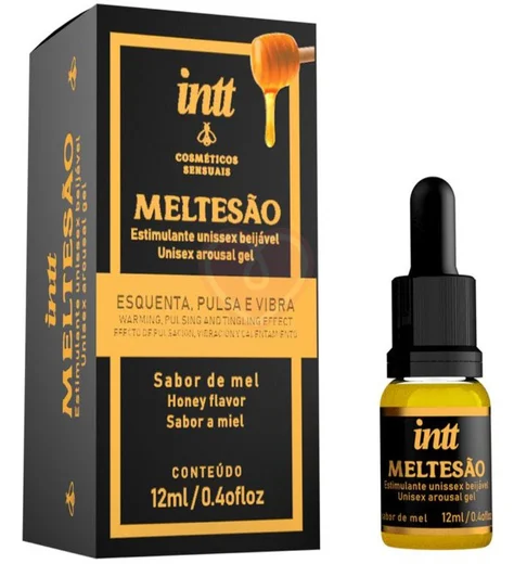 Стимулирующий гель Intt Meltesao с медовым вкусом 12 мл фото 1