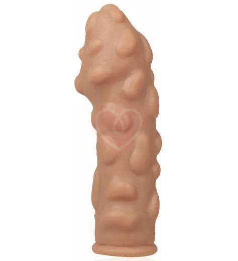 Стимулирующая насадка с крупными бугорками Kokos Extreme Sleeve ES011-M фото 1