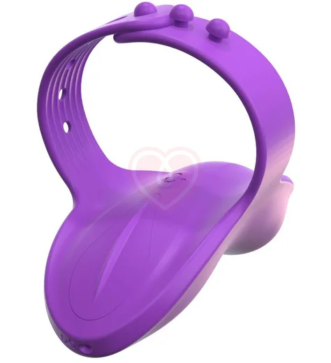 Вибратор на пальцы с пульсацией Her Finger Vibe фиолетовый фото 1