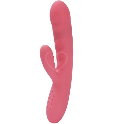 Вибратор-кролик с пульсацией Svakom Avery розовый фото 1