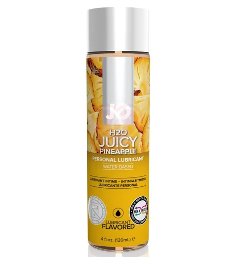 Съедобный лубрикант System JO H2O Flavored Juicy Pineapple с ароматом Ананас 120 мл фото 1