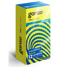 Презервативы Ganzo Classic классические с обильной смазкой 12 шт