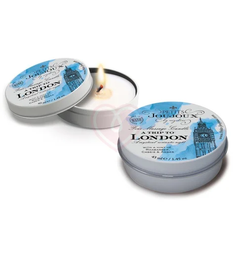 Массажная свеча Mystim Petits Joujoux London Амбра и смородина 43 мл фото 1