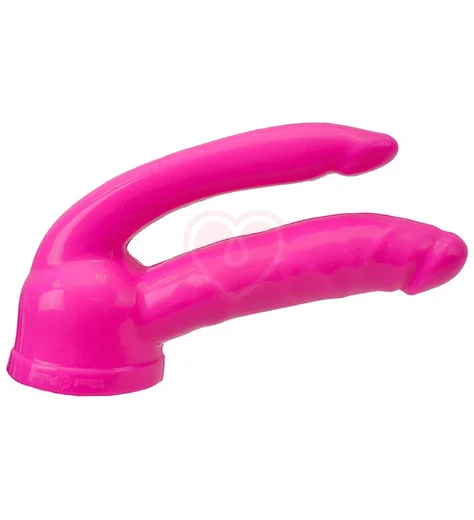 Насадка для двойного проникновения розовая фото 1