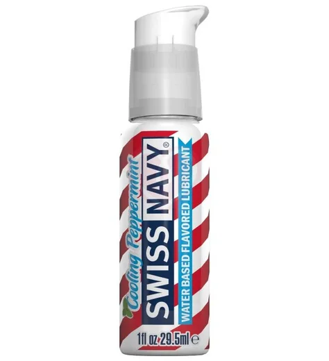 Съедобный лубрикант Swiss Navy Cooling Pepermint со вкусом Мята 29,5 мл фото 1