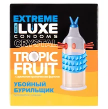 Презерватив Luxe Extreme Убойный Бурильщик с ароматом фруктов 1 шт
