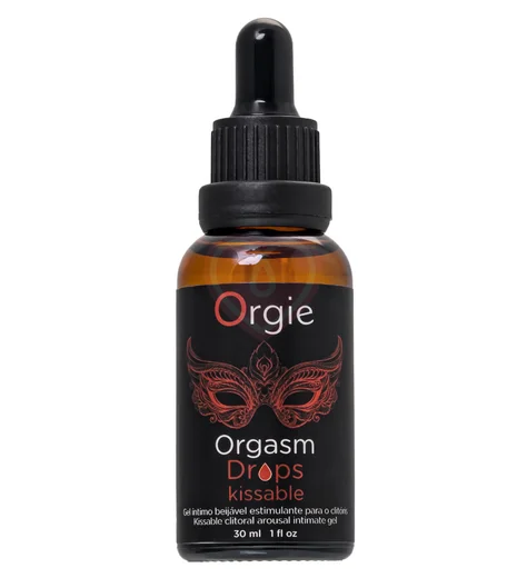 Возбуждающее масло для клитора Orgie Orgasm Drops Kissable 30 мл фото 1