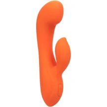 Вибратор с клиторальным кончиком Stella Liquid Silicone Dual G
