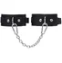 Мини-оковы на ноги со скругленными углами Pecado BDSM черные фото 1