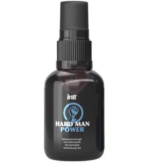 Возбуждающий мужской гель Intt Hard Man Power 15 мл фото 1