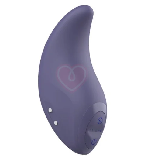 Изогнутый мини-вибратор Bcurious Premium Massager фиолетовый фото 1