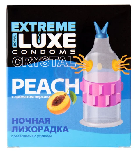 Презерватив Luxe Extreme Ночная Лихорадка с ароматом персика 1 шт фото 1