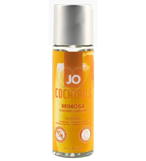 Съедобный лубрикант System JO Cocktails Mimosa со вкусом коктейля Мимоза 60 мл фото 1