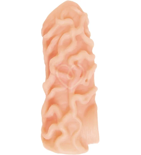 Реалистичная насадка с открытой головкой Kokos Nude Sleeve NS004-M фото 1