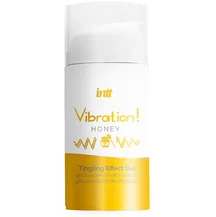 Стимулирующий гель со вкусом меда Intt Vibration! Honey 15 мл