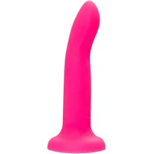 Фаллоимитатор светящийся в темноте Beyond by Toyfa Bucky Glow 14 см розовый