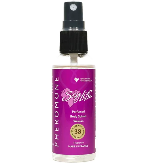 Парфюмированный спрей для тела Sexy Life №38 с феромонами для женщин 50 мл фото 1