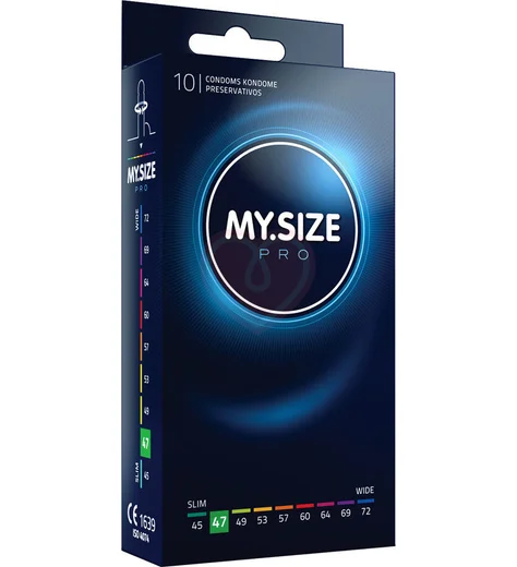 Уменьшенные презервативы MY.SIZE №47 10 шт фото 1