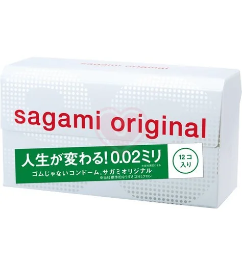 Ультратонкие полиуретановые презервативы Sagami Original 002 12 шт фото 1