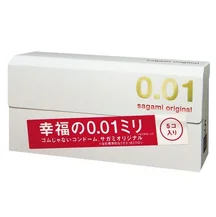 Самые тонкие презервативы Sagami Original 001 полиуретановые 5 шт