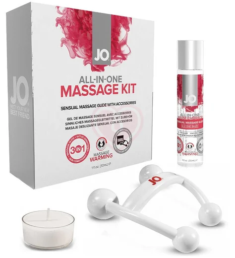 Набор для массажа System JO All-In-One Massage Kit фото 1
