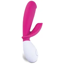 Вибратор с клиторальным кончиком OhMiBod Snuggle Dual Stimulation Vibe
