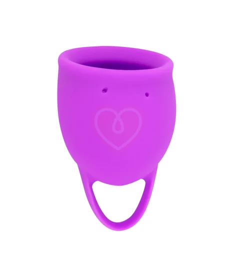 Менструальная чаша Lola Natural Wellness Tulip 15 мл фиолетовая фото 1