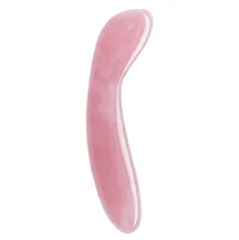Фаллоимитатор для зоны G Le Wand Crystal G-wand розовый кварц