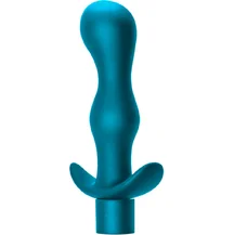 Анальная пробка с вибрацией Spice It Up Passion бирюзовая