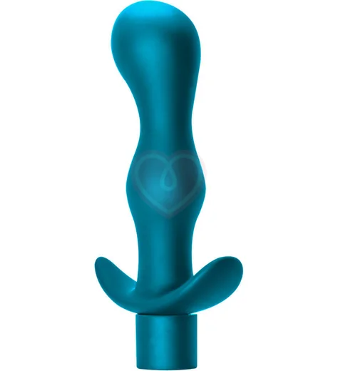 Анальная пробка с вибрацией Spice It Up Passion бирюзовая фото 1