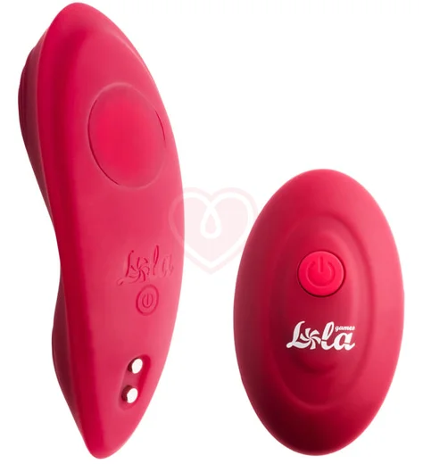 Вибратор для ношения с пультом Take it Easy Joy бордовый фото 1