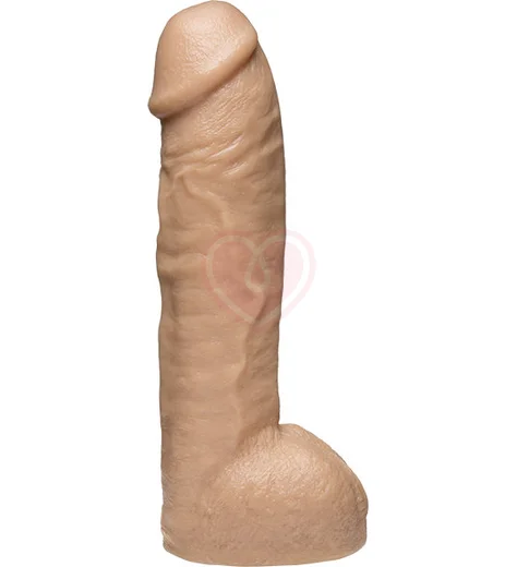 Насадка для страпона большая Vac-U-Lock Realistic Hung телесная фото 1