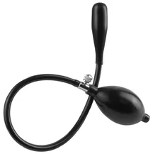 Анальный стимулятор расширитель Pipedream Inflatable Silicone Ass Blaster чёрный