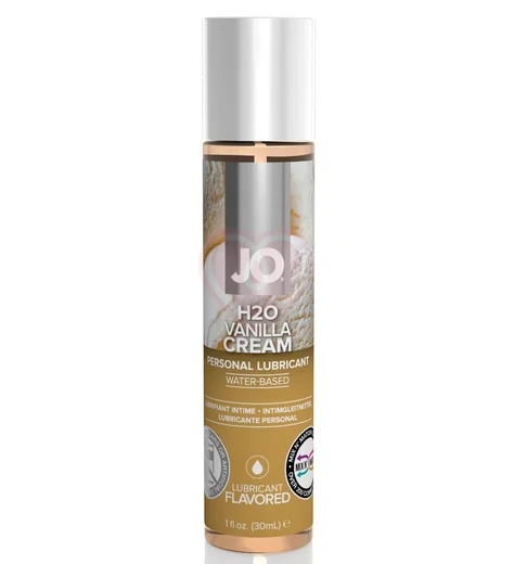 Съедобный лубрикант System JO H2O Flavored Vanilla с ароматом Ваниль 30 мл фото 1