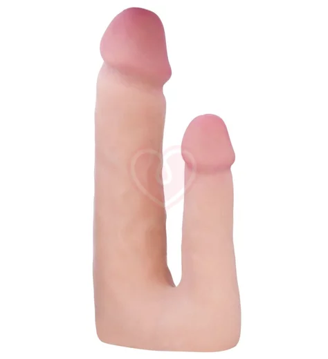 Насадка-фаллоимитатор для двойного проникновения ToyFa SoftSkin фото 1
